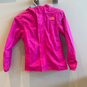 North face kids hooded raincoat